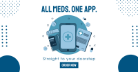 Meds Straight To Your Doorstep Facebook Ad Design