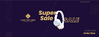 Super Sale Headphones Facebook Cover Preview