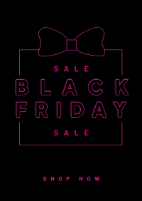 Black Friday Gift Poster Image Preview