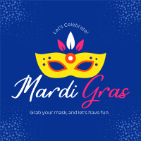 Mardi Mask Instagram post Image Preview
