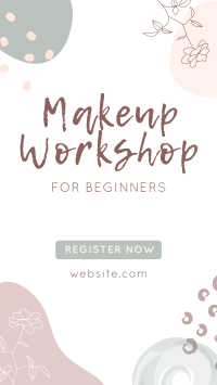 Makeup Workshop Facebook story Image Preview