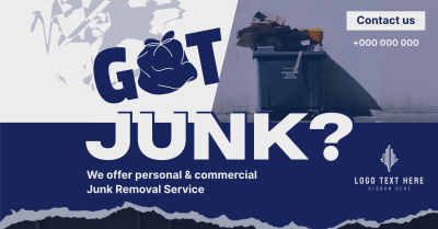 Junk Removal Service Facebook ad Image Preview