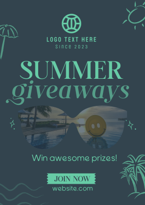 Summer Treat Giveaways Flyer Image Preview