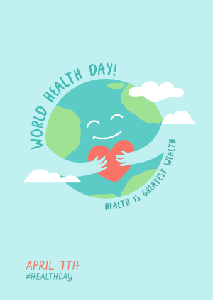 Health Day Earth Flyer Image Preview