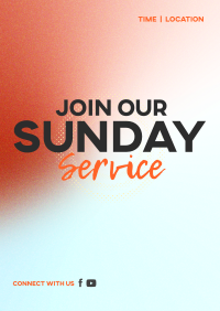 Sunday Service Flyer Image Preview