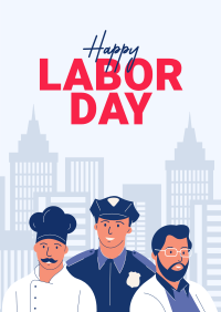 Happy Labor Day Flyer Image Preview