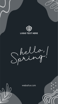 Hey Hello Spring Instagram Story Design