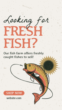 Fresh Fish Farm Instagram Reel Design