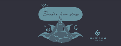Breathe From Stress Facebook cover Image Preview