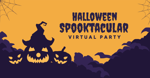 Spooktacular Party Facebook Ad Design Image Preview