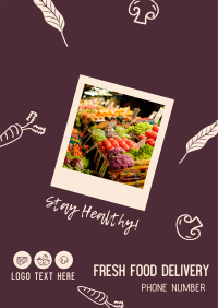 Fresh Food Delivery Poster Image Preview