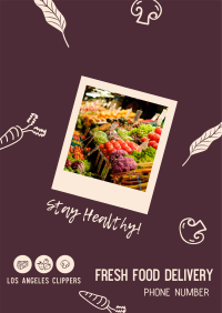 Fresh Food Delivery Poster Image Preview
