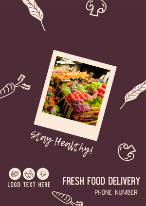 Fresh Food Delivery Poster Image Preview