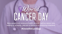 Cancer Day Ribbon Pin Animation Image Preview
