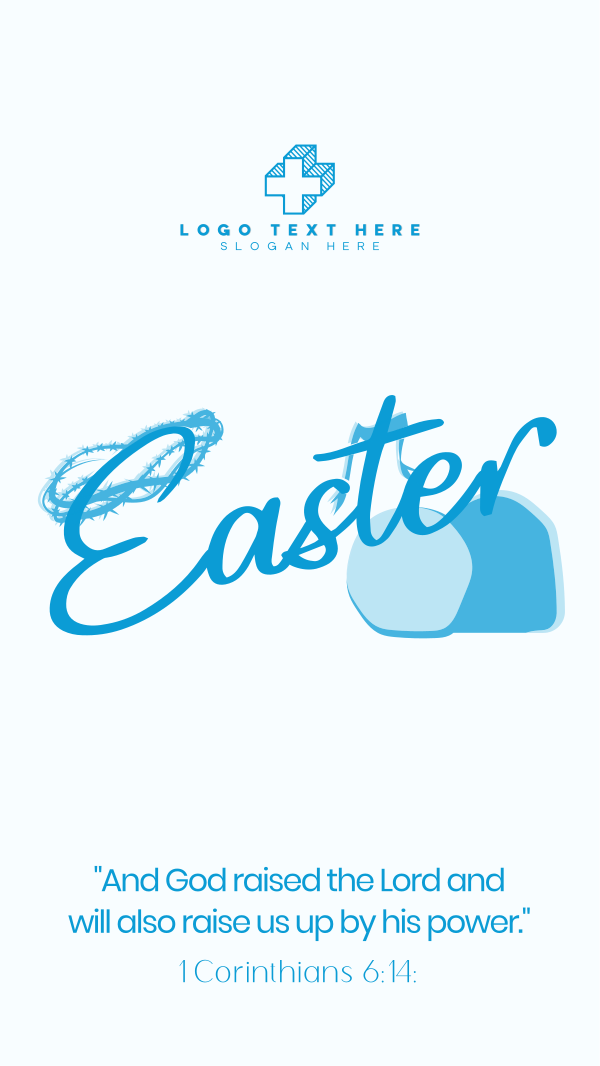 Easter Miracle Instagram Story Design Image Preview