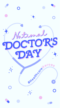 Quirky Doctors Day TikTok Video Image Preview