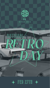 National Retro Day Instagram reel Image Preview