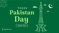 Pakistan Tower Facebook Event Cover Image Preview