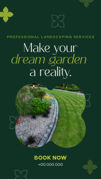 Garden Landscaping Service Instagram Reel Preview