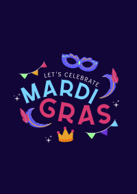 Mardi Gras Festival Poster Image Preview