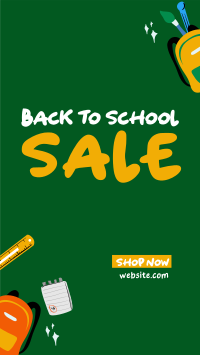 Back to School Sale Instagram story Image Preview