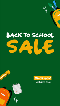 Back to School Sale Instagram Story Image Preview