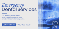 Corporate Emergency Dental Service Twitter post Image Preview