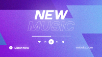 Bright New Music Announcement Animation Image Preview
