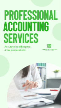 Accounting Service Experts Instagram Story Preview