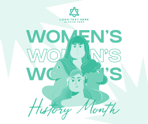 Pretty Women's Month Facebook post Image Preview