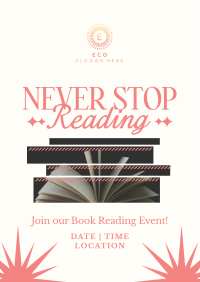 Book Reading Event Flyer Image Preview