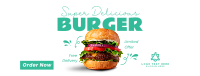 The Burger Delight Facebook cover Image Preview