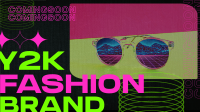 Y2K Fashion Brand Coming Soon Facebook Event Cover Design