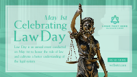 Lady Justice Law Day Video Design