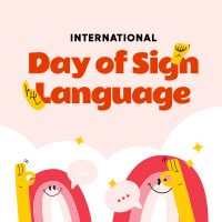 Sign Language Day Linkedin Post Image Preview