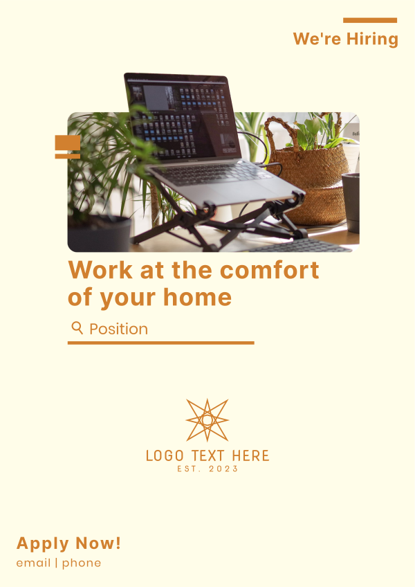 Working With Plants Flyer Design Image Preview