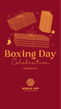 Ho Ho Boxing Day Instagram story Image Preview