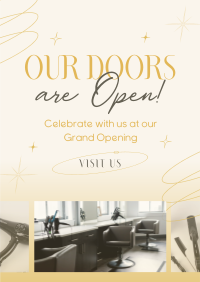 Grand Opening Salon Poster Image Preview