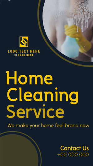 Quality Cleaning Service Facebook story Image Preview