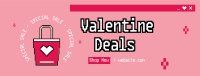 Pixel Shop Valentine Facebook Cover Image Preview