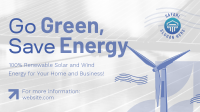 Solar & Wind Energy  Facebook Event Cover Design