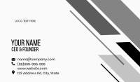 Half Diagonal Business Card Preview