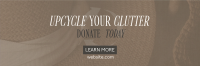 Sustainable Fashion Upcycle Campaign Twitter Header Image Preview