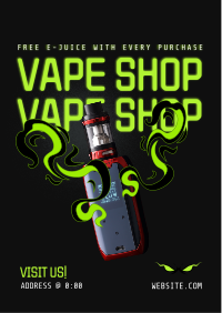Vape Night Promo Flyer Image Preview