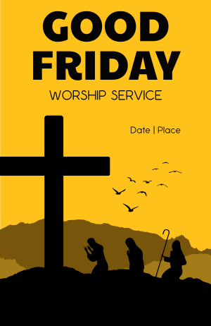 Friday Worship Invitation Image Preview