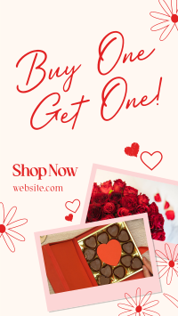 Valentine Season Sale Facebook Story Design