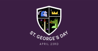 St. George's Day Shield Facebook ad Image Preview