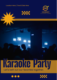 Karaoke Break Flyer Image Preview