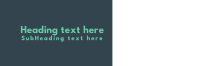 Simple and Generic Twitter Header Preview