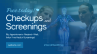 Free Health Checkup Animation Preview